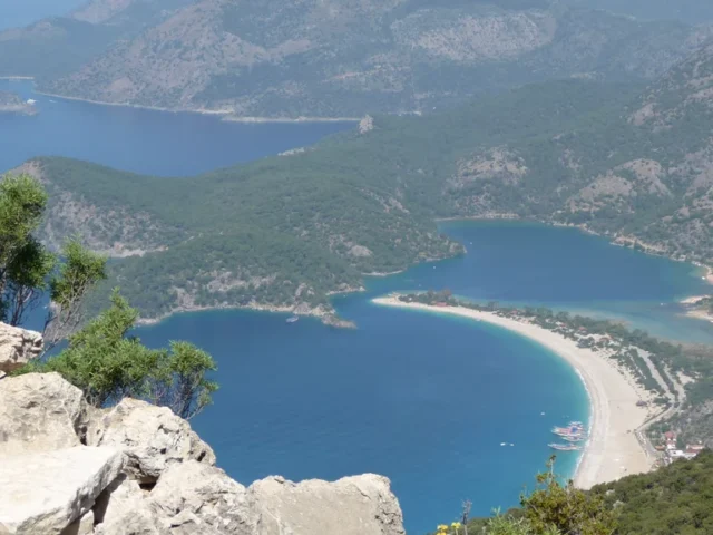 Blick auf die Schmetterlingsbucht