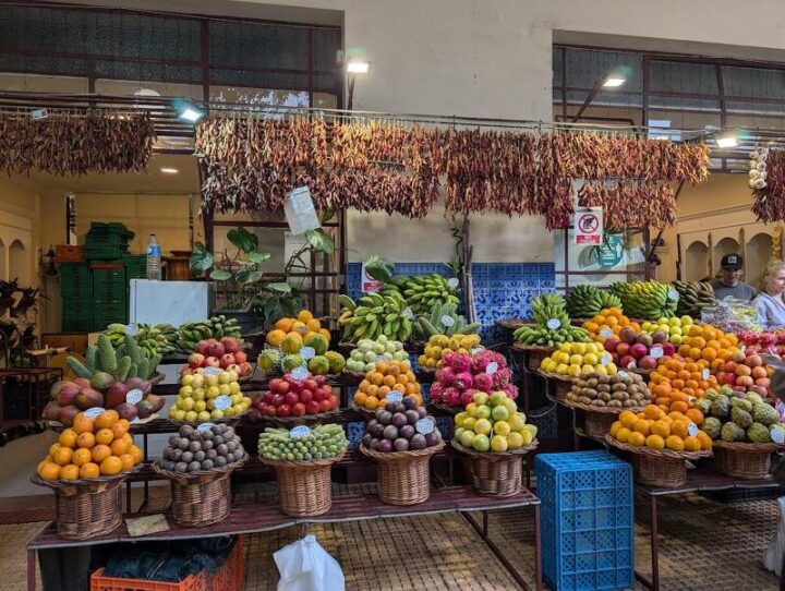 Frisches Obst auf dem Markt