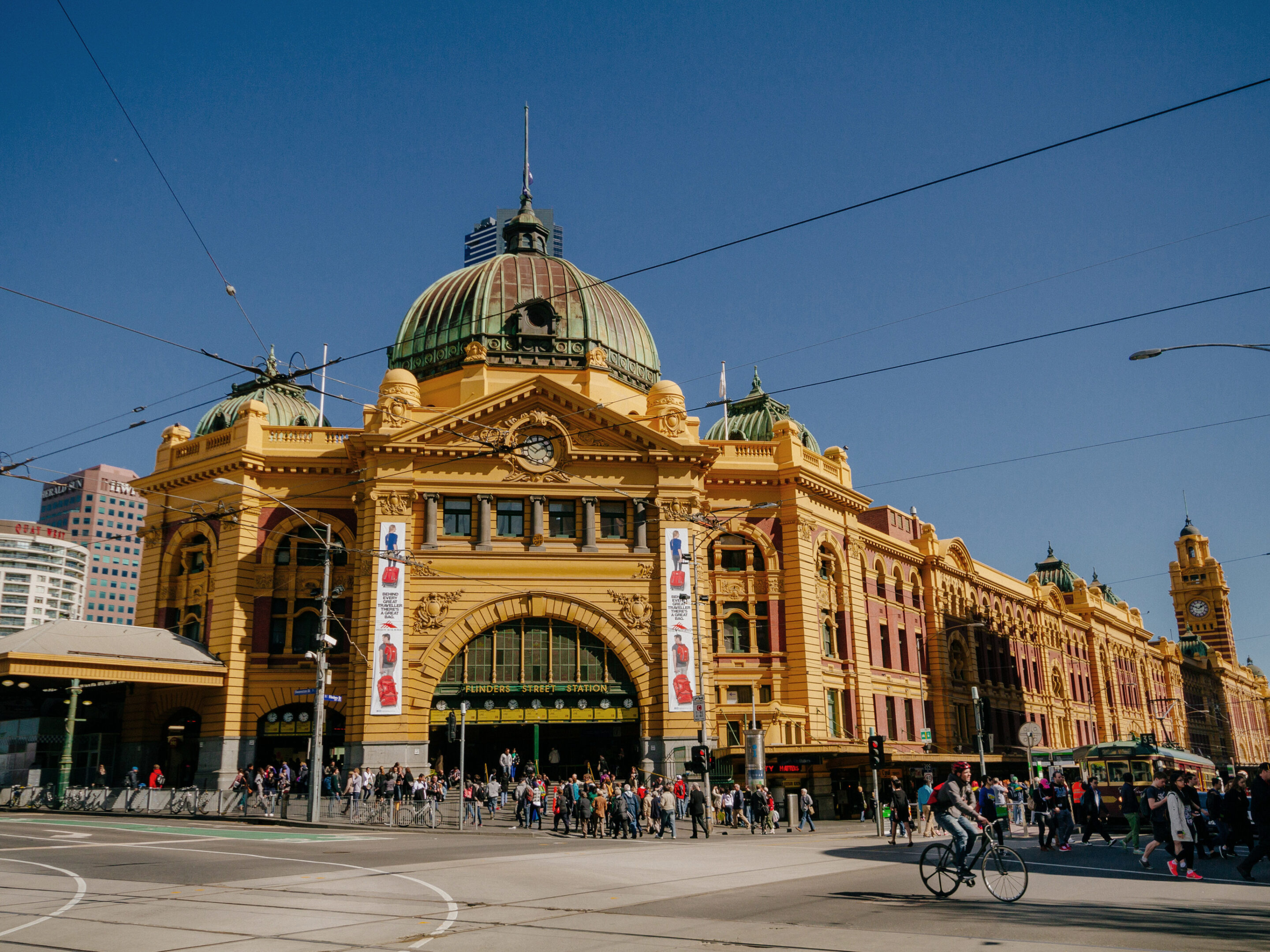 Melbourne: Bahnhof Flinders Street