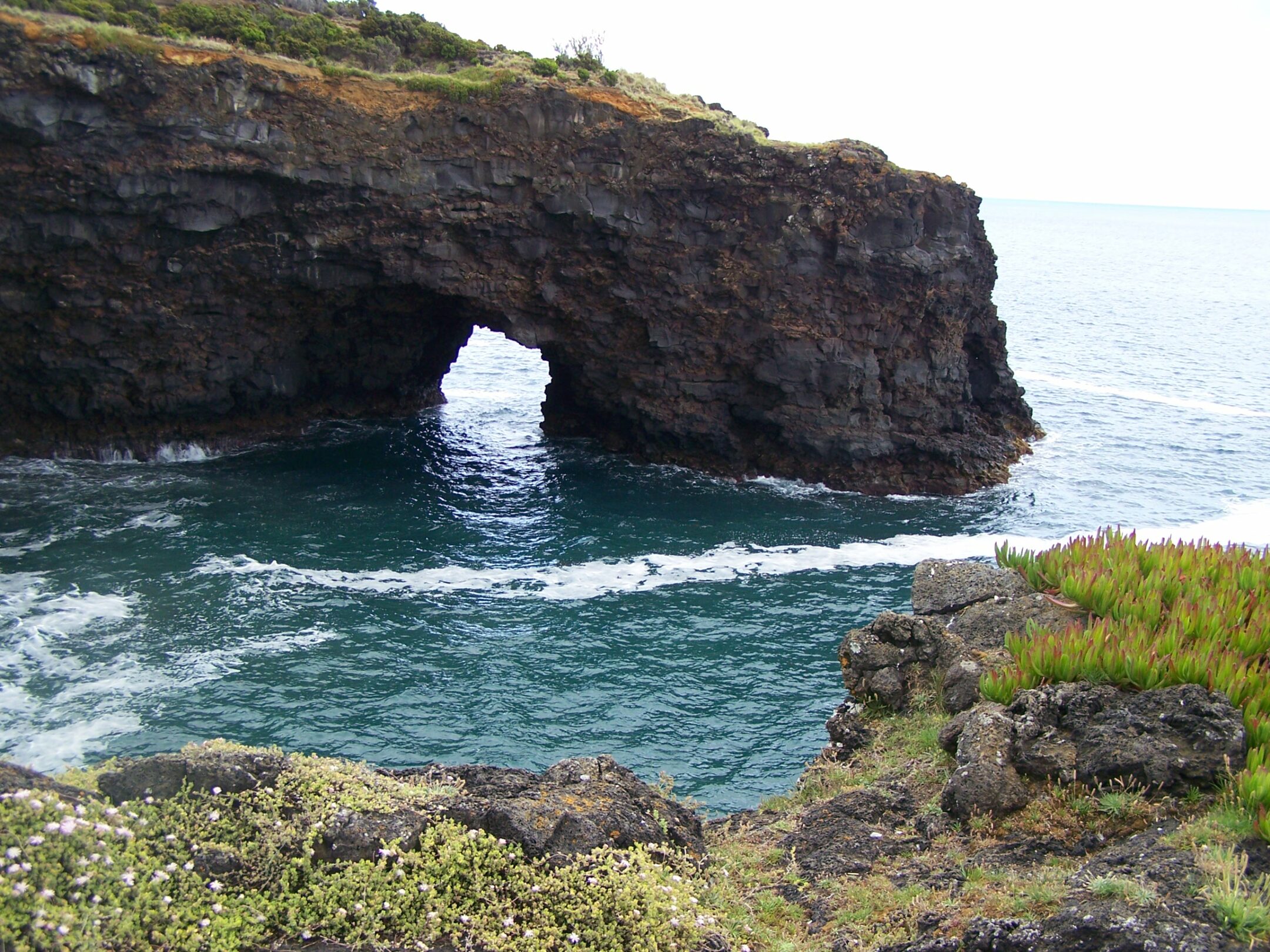 Malerische Steilküste