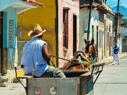 Pferdewagen in Santiago de Cuba