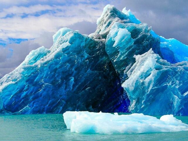 Eisberg des Upsala-Gletschers