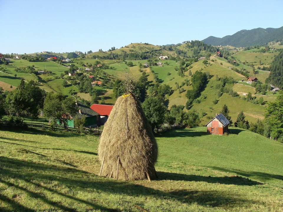 Bauerndorf in Siebenbürgen