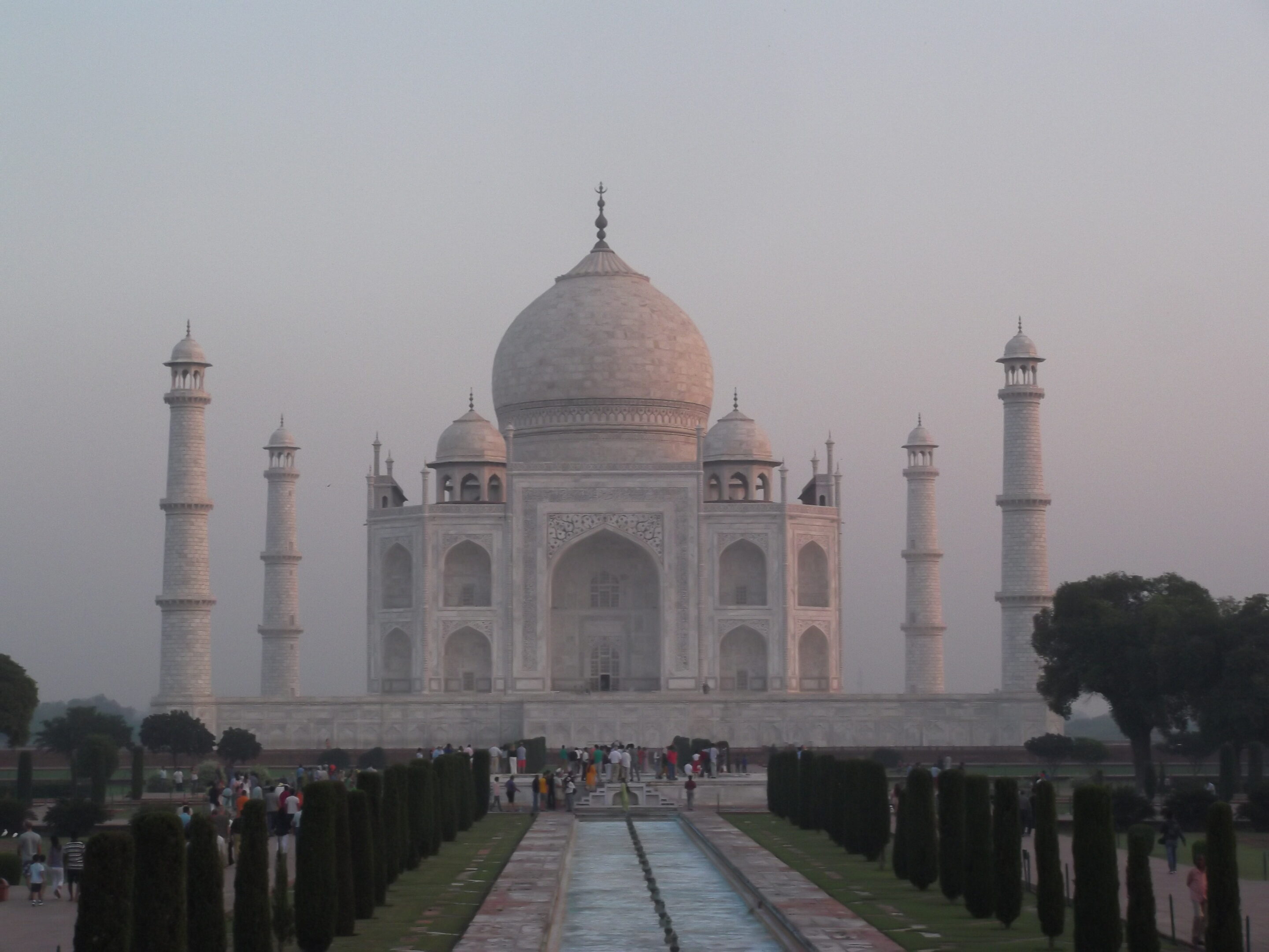 Das Taj Mahal in Agra
