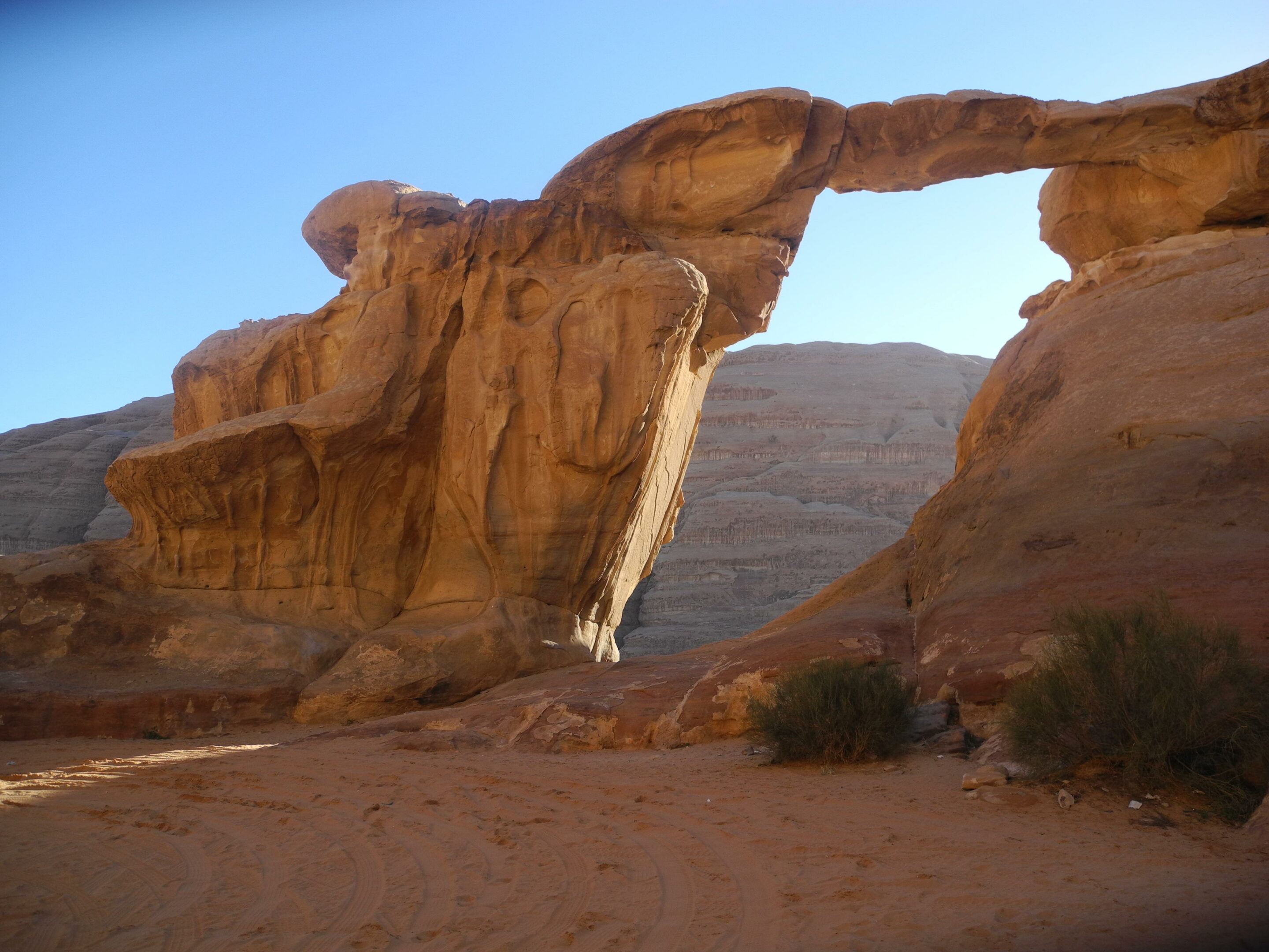 Felsenformation im Wadi Rum