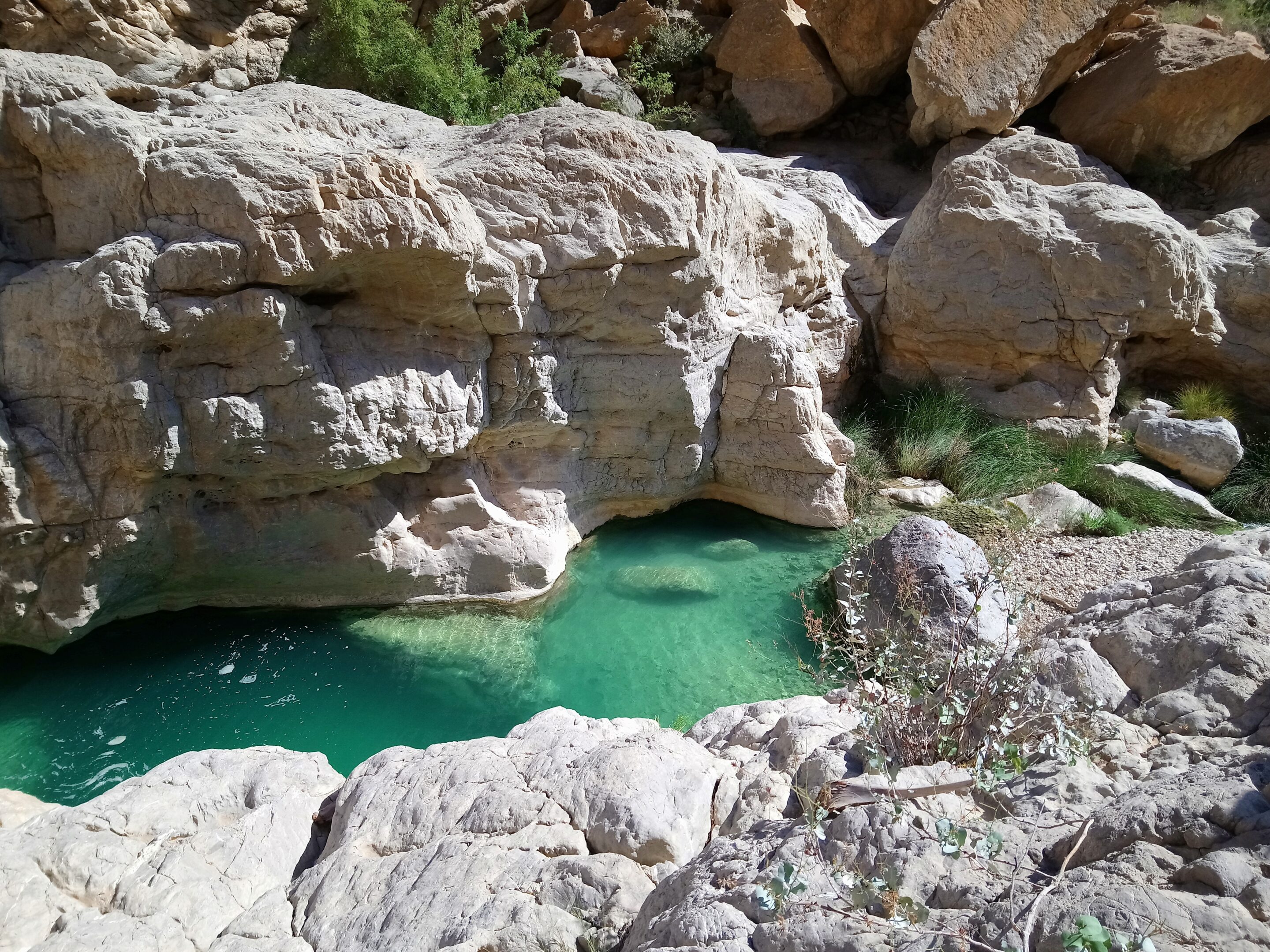 Wadi mit Frischwasser