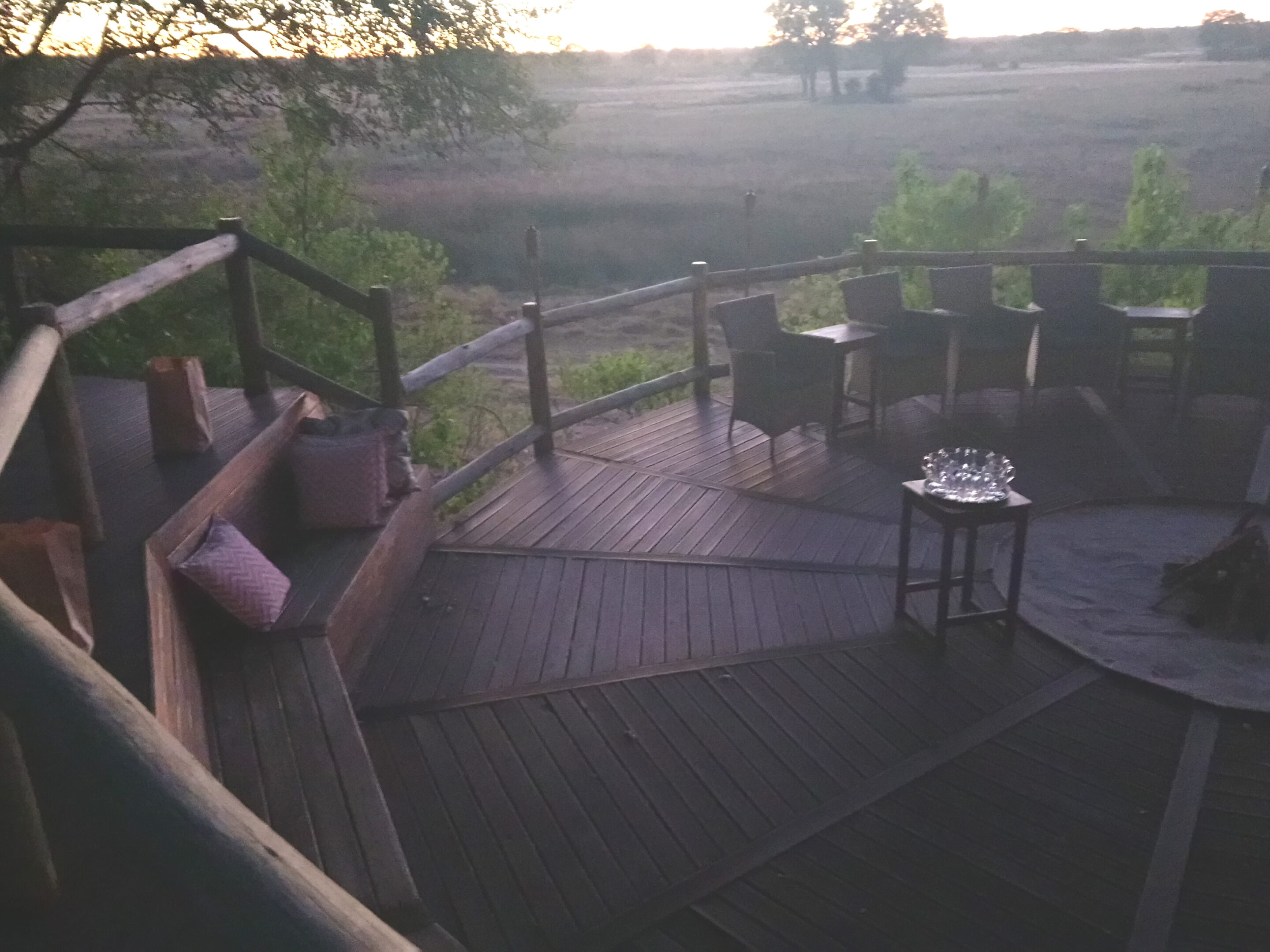 Abends auf der "Terrasse"