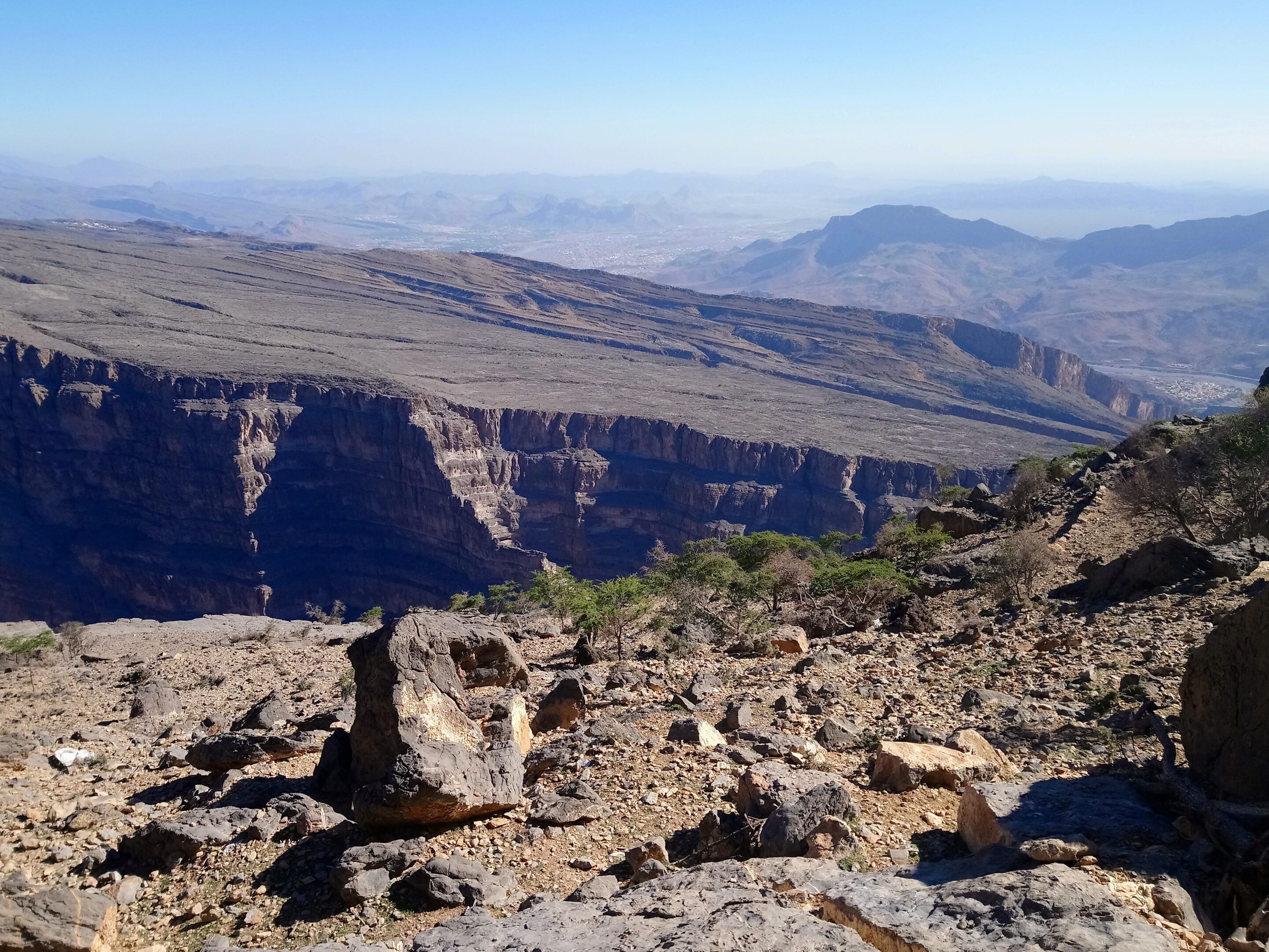 Dschebel Schams -der "Grand Canyon" Omans