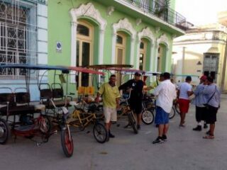 Fahrradrikscha in Camagüey