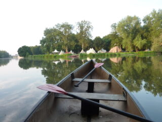 Kanu und Familiencamp