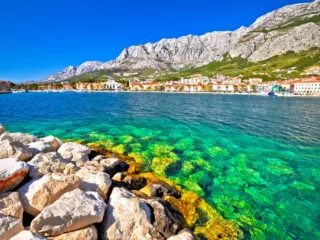 Blick auf Makarska