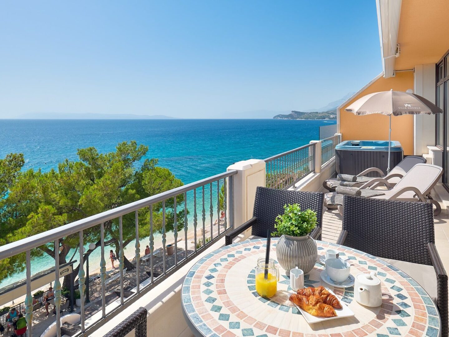 Hotel Villa Andrea in Tučepi 
