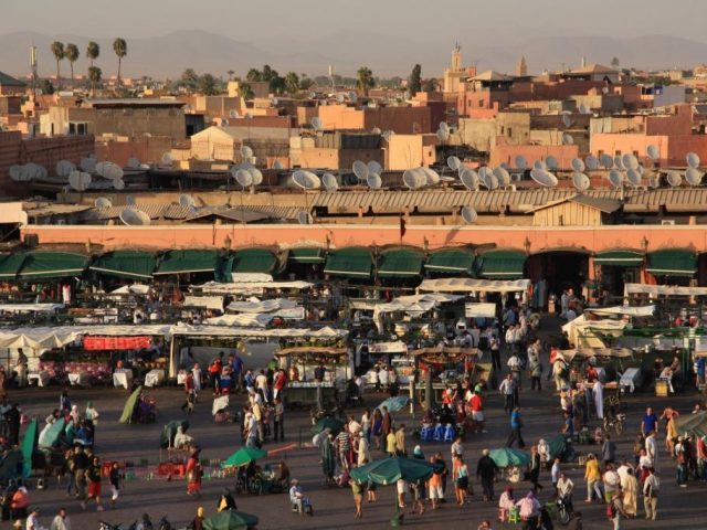 Marktplatz in Marrakesch