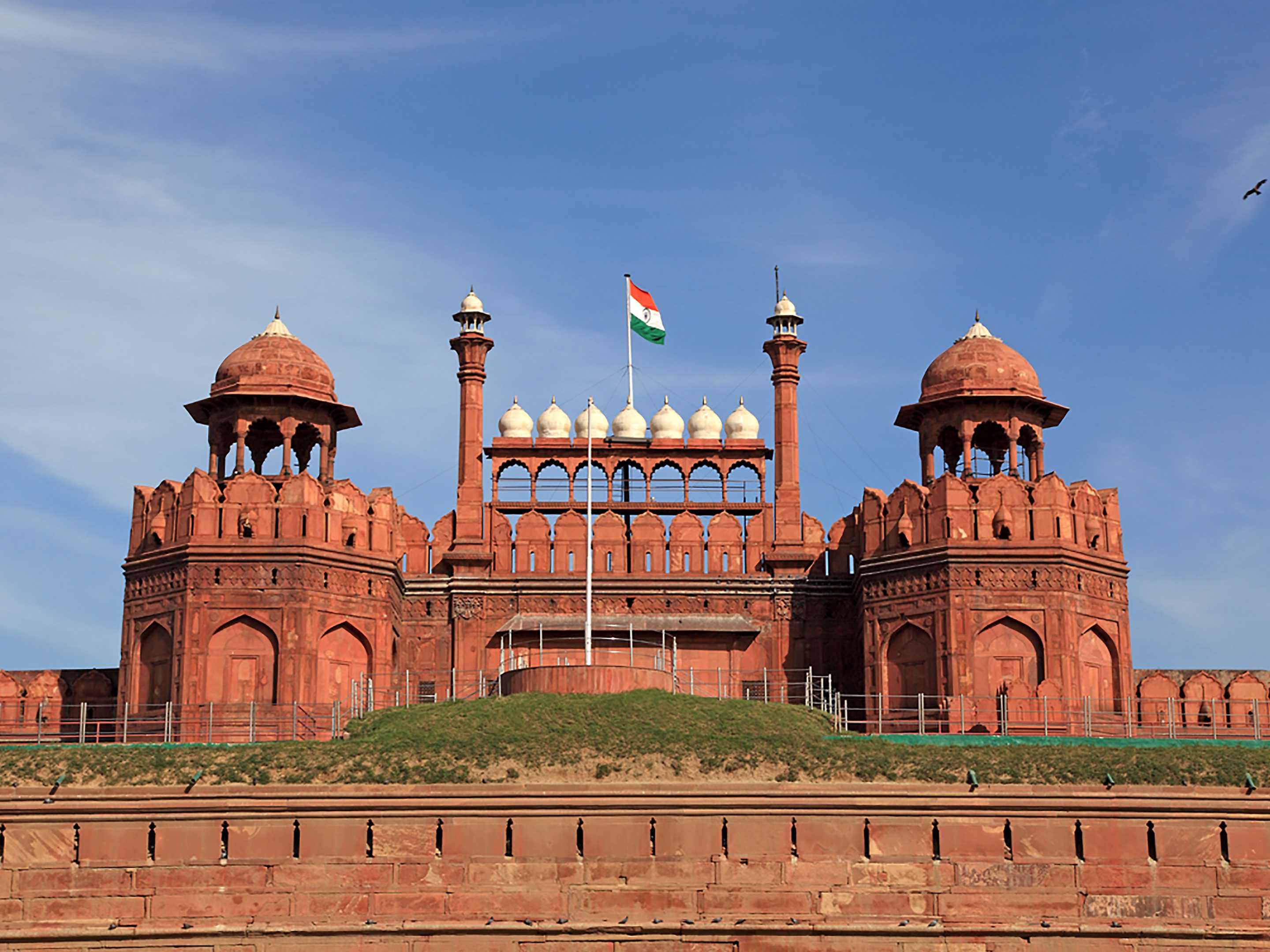 Das "Rote Fort" in Delhi