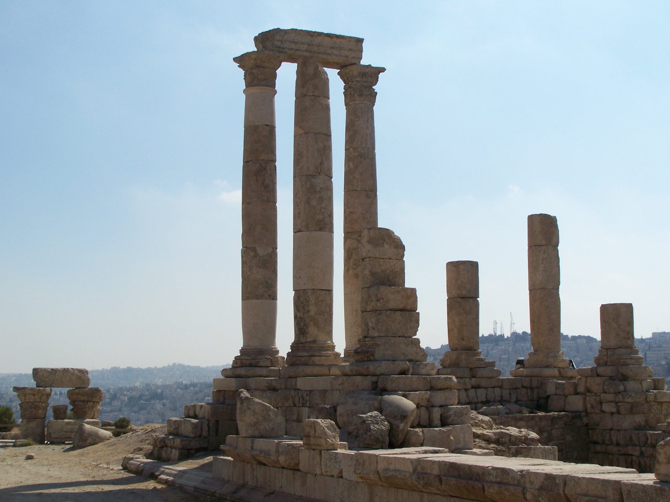 Römische Spuren in Jerash