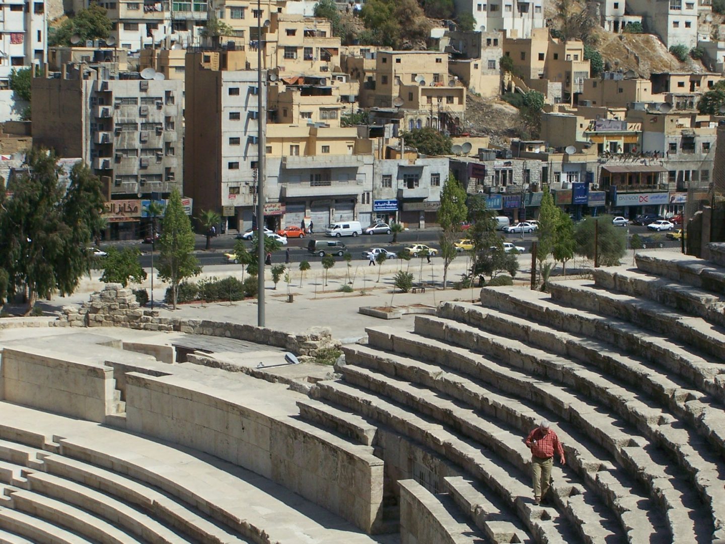 Das Amphitheater in Amman