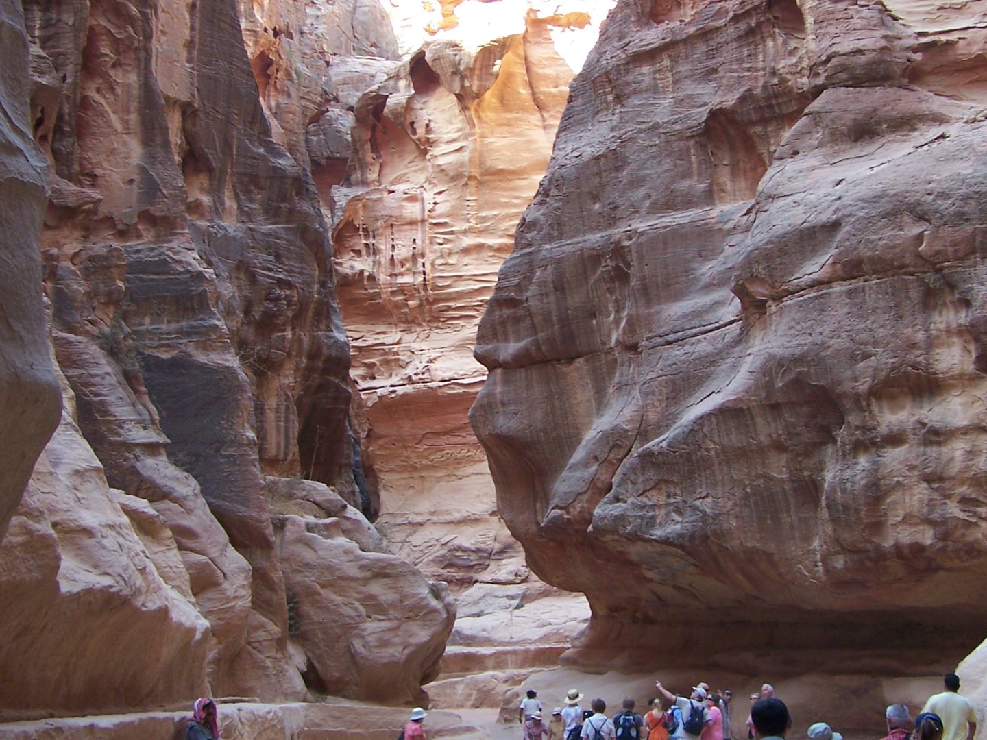 Schlucht in Petra