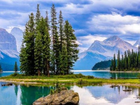 Spirit Island - Maligne Lake