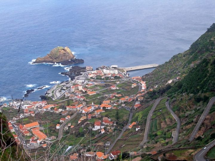 An Madeiras Steilküste