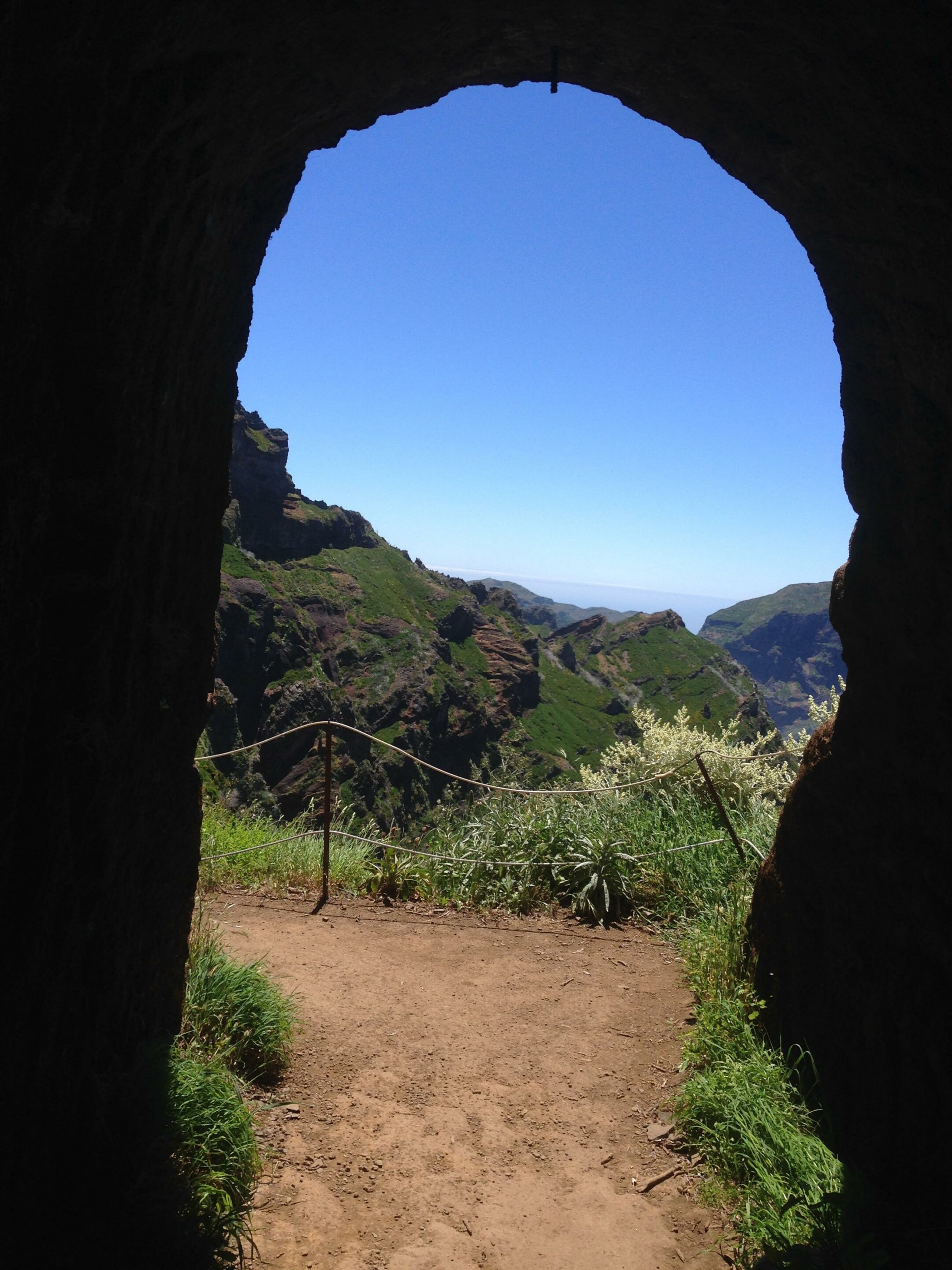 Weg bei der Kammwanderung