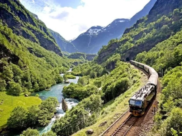 Unterwegs mit der Bergenbahn