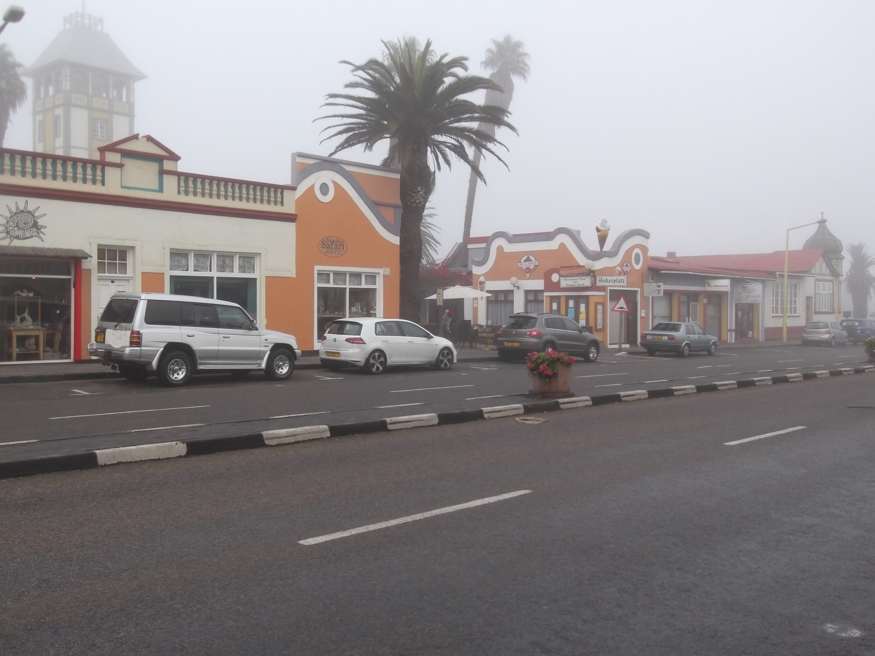 Swakopmund im Nebel