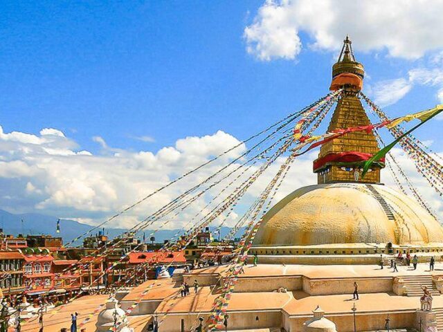 Die große Stupa von Bodnath