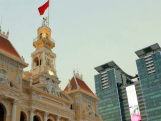 Saigon: Altes und Neues Rathaus