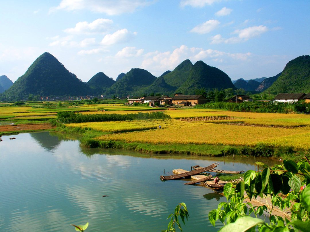 Landschaft bei Yangshuo