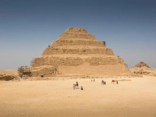 Stufenpyramide in Sakkara