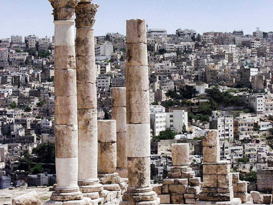 Antike Säulen in Amman