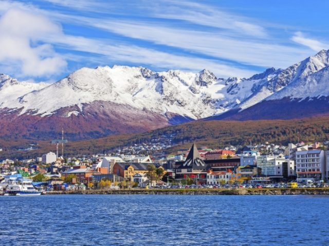 Blick auf Ushuaia