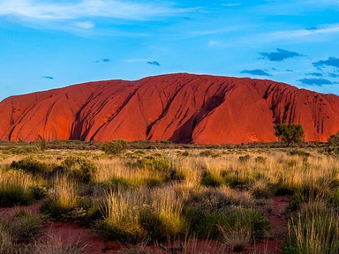 Sonnenaufgang am Ayers Rock