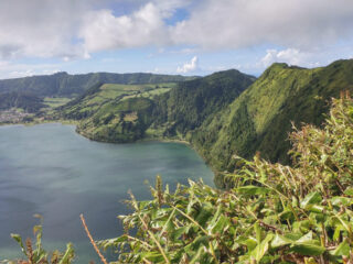Grüne Atlantik-Insel