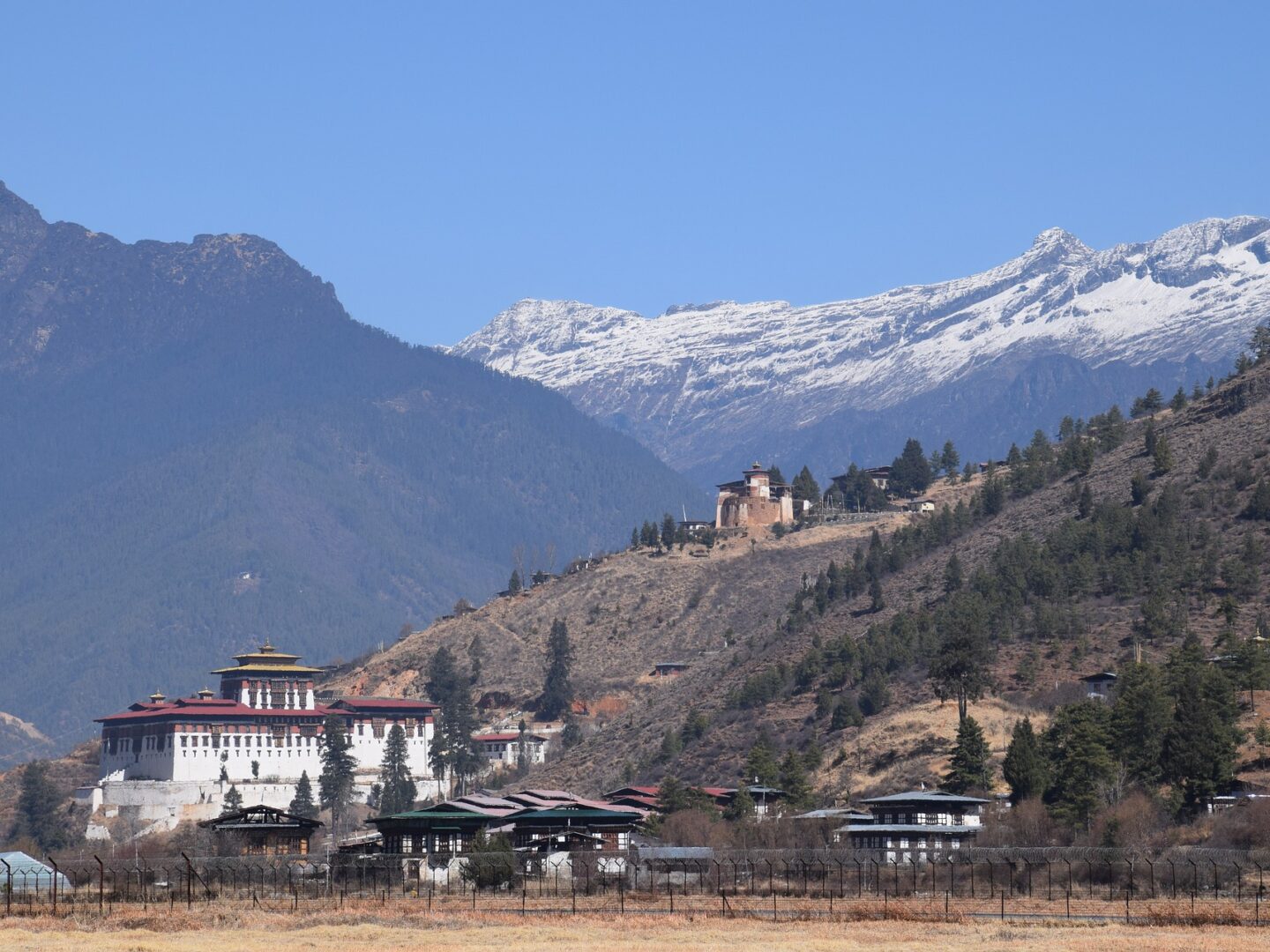 Kloster im Himalaya