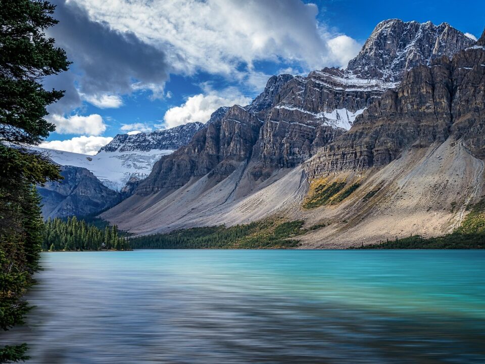 Landschaft am Bow Lake