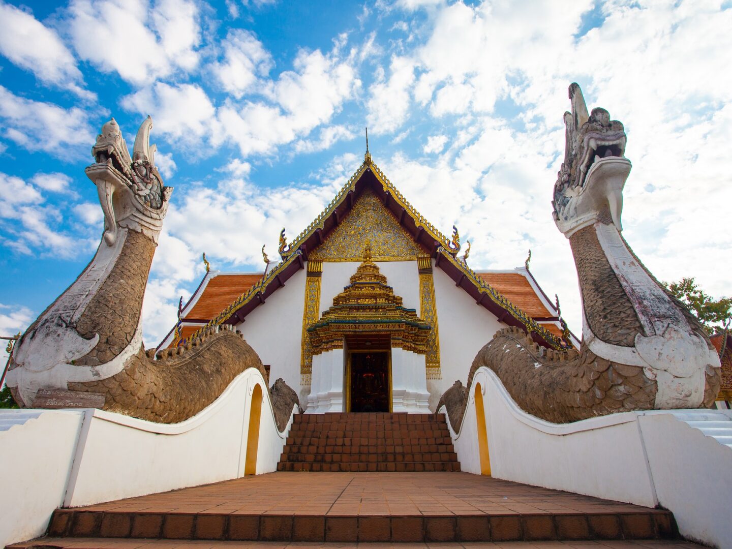 Buddhistische Pagode in Thailand