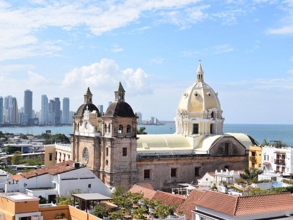 Blick auf Cartagena