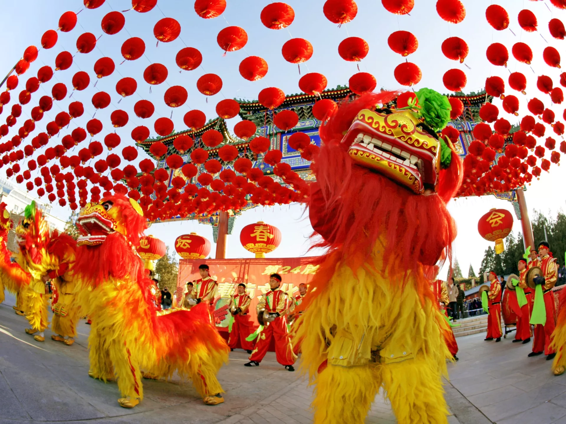 Drachenfest in Peking