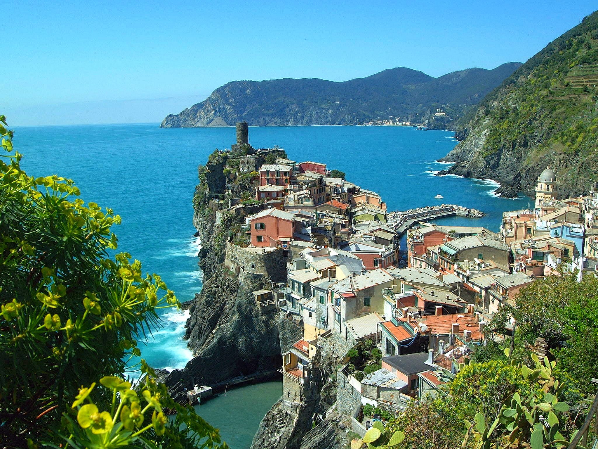 Blick auf Vernazza