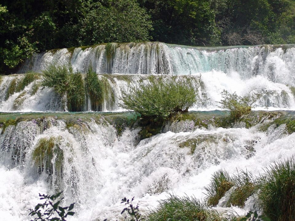 Wasserfall im Krka NP