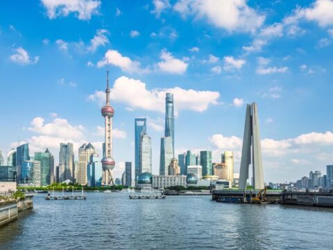 Skyline von Shanghai