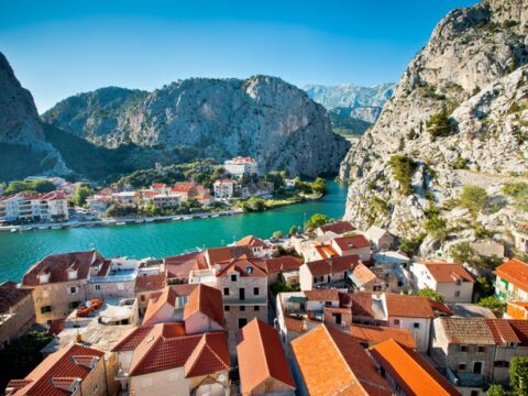 Blick auf Omis