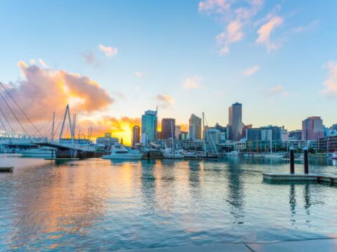Blick auf Auckland