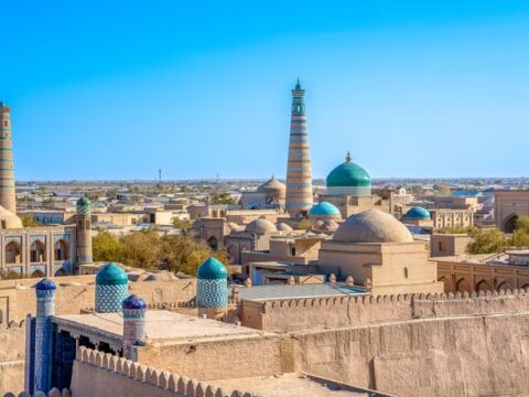 Blick auf Khiva