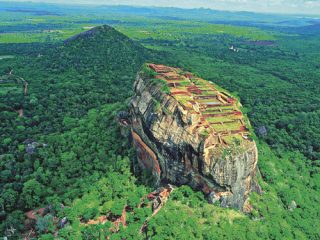 Der "Löwenfelsen" Sigiriya