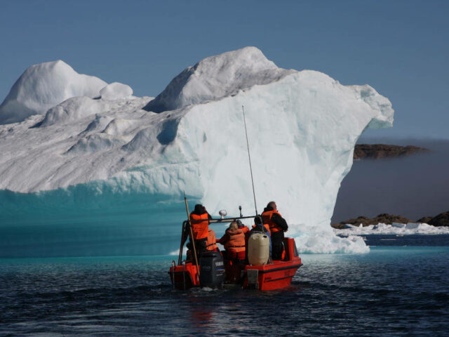 Auf dem Kong Oscar Fjord