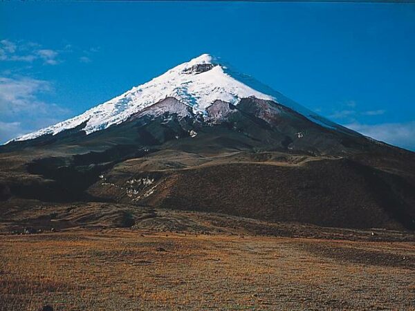 Die Bergkuppe des Cotopaxi