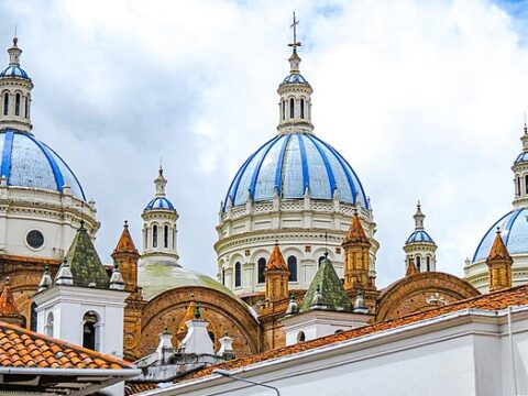 Cuenca: Kuppeln der neuen Kathedrale