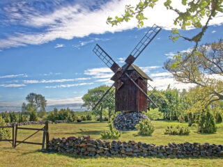 Windmühle in Estland